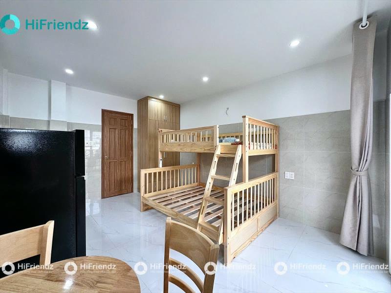Cho thuê căn hộ dịch vụ ban công mới gần chợ hạnh thông tây - Ảnh 2