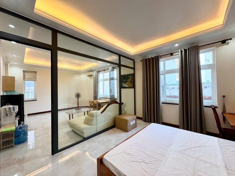 Siêu phẩm thiết kế độc đáo chuẩn tây – bếp và phòng ngủ riêng biệt, ban công siêu to khổng lồ - Ảnh 3