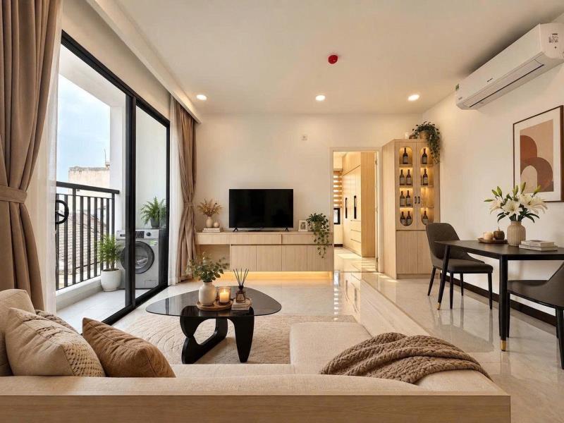 🌟 Cho thuê căn hộ studio ban công rộng rãi - máy giặt riêng gần etown, lăng cha cả, khu k300 - Ảnh 4