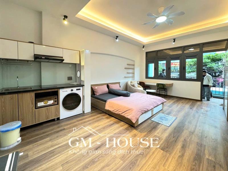 Cho thuê căn hộ ban công siêu rộng – gần hutech, gtvt –võ oanh, bình thạnh