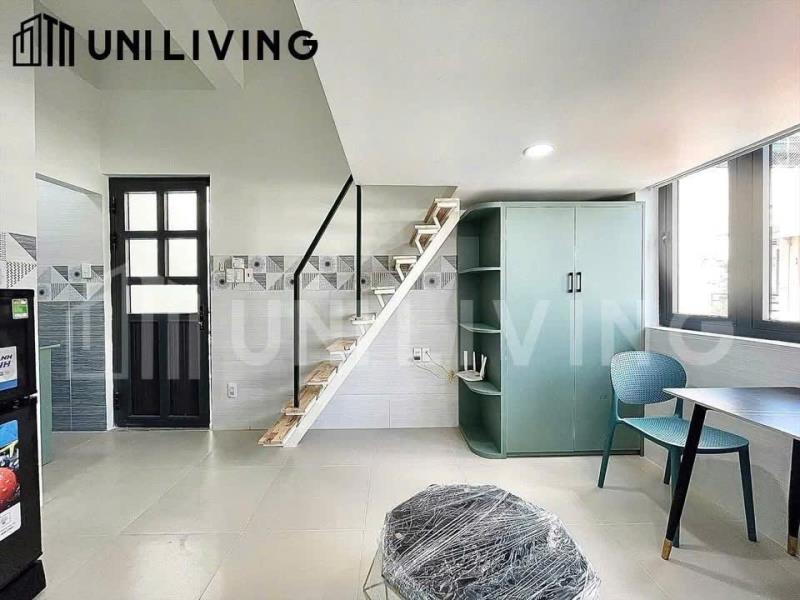 Cho thuê căn hộ có gác bình thạnh cửa sổ thoáng, full nội thất gần ngã tư hàng xanh, uef, hutech - Ảnh 2