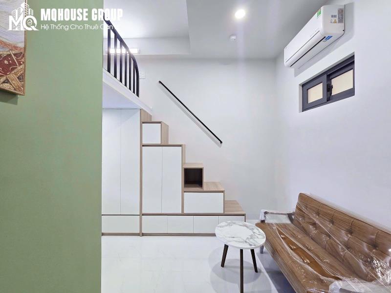 Căn phòng duplex mới tinh 100%, thiết kế tone xanh bơ kết hợp trắng - gỗ cực kỳ xinh xắn và mát mắt ngay khu tân thuận, quận 7 - Ảnh 4