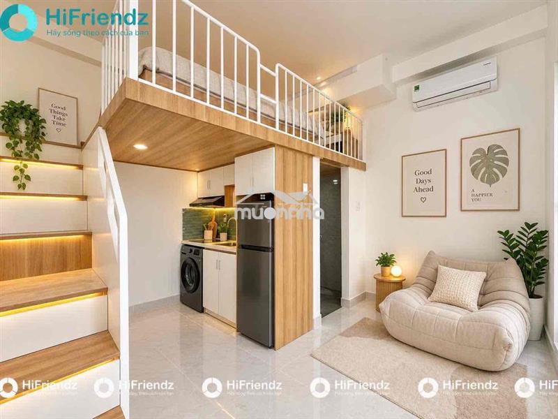 Duplex ngay tại cầu sắt nguyễn thái sơn gần đại học văn lang-nttu- iuh