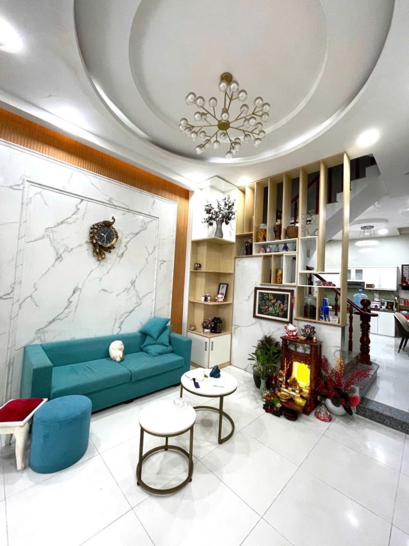 🚗 Nhà gần tô ngọc vân – gần 60m² 4 tầng – 4pn – sân thượng trước sau – hẻm 7m - chỉ 4.9 tỷ  