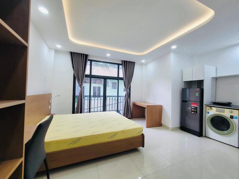 Thuê ngay căn hộ ban công máy giặt riêng ngay nguyễn thượng hiền gần khu phan xích long giáp quận 1,3 - Ảnh 2