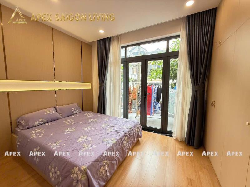 Cho thuê căn hộ 1 phòng ngủ ban công sáng thoáng full nội thất gần chợ bà chiểu tiện đi trung tâm bùi đình tuý bình thạnh - Ảnh 2