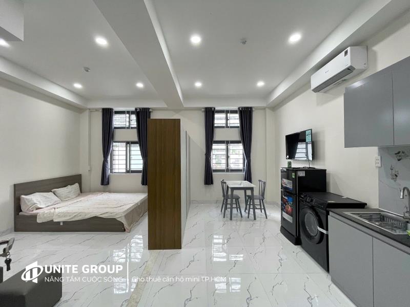 Cho thuê căn hộ studio tách bếp mới xây siêu đẹp ngay xô viết nghệ tĩnh , thuận tiện qua q1, q2 - Ảnh 3