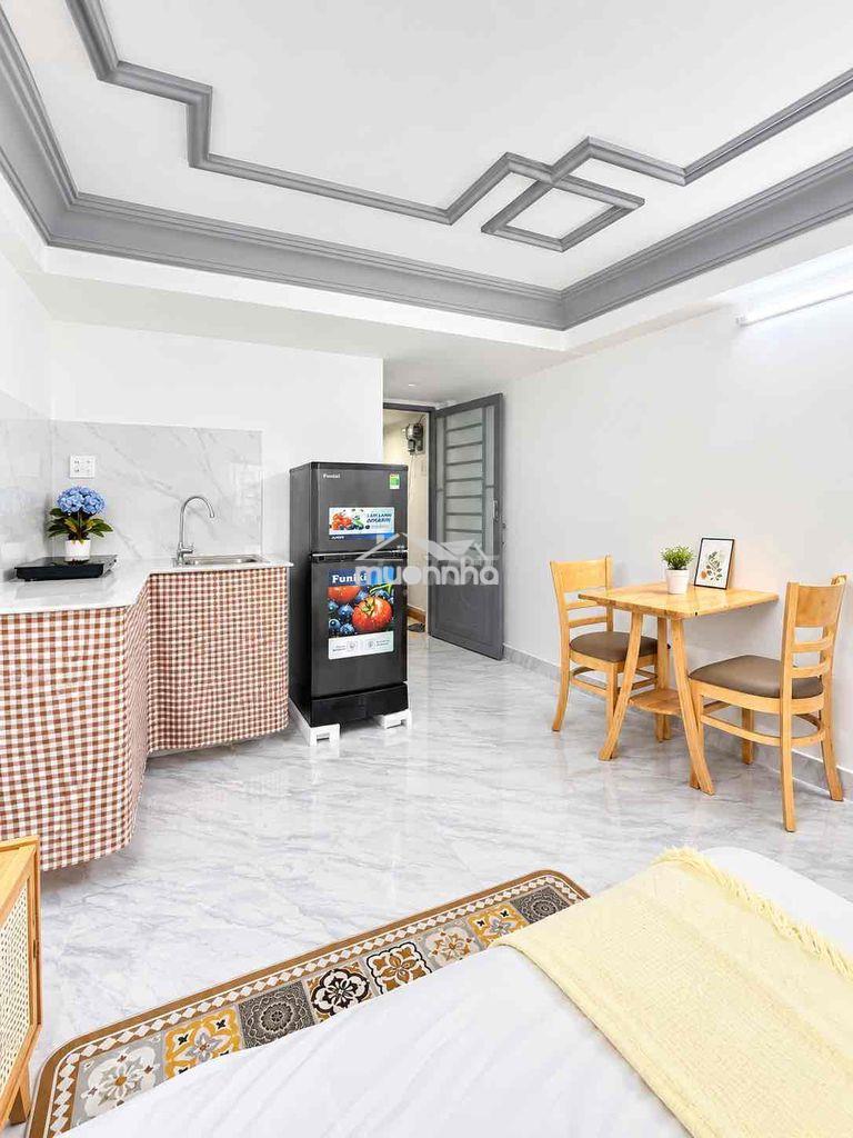 Cho thuê căn hộ dịch vụ studio ban công gò vấp - Ảnh 2