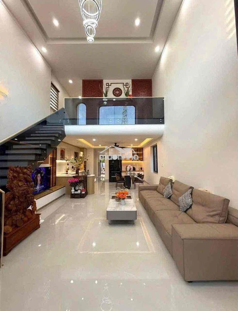 Bán nhà trệt lửng 3pn 130m2 sát kdc lavender tín khải - Ảnh 2