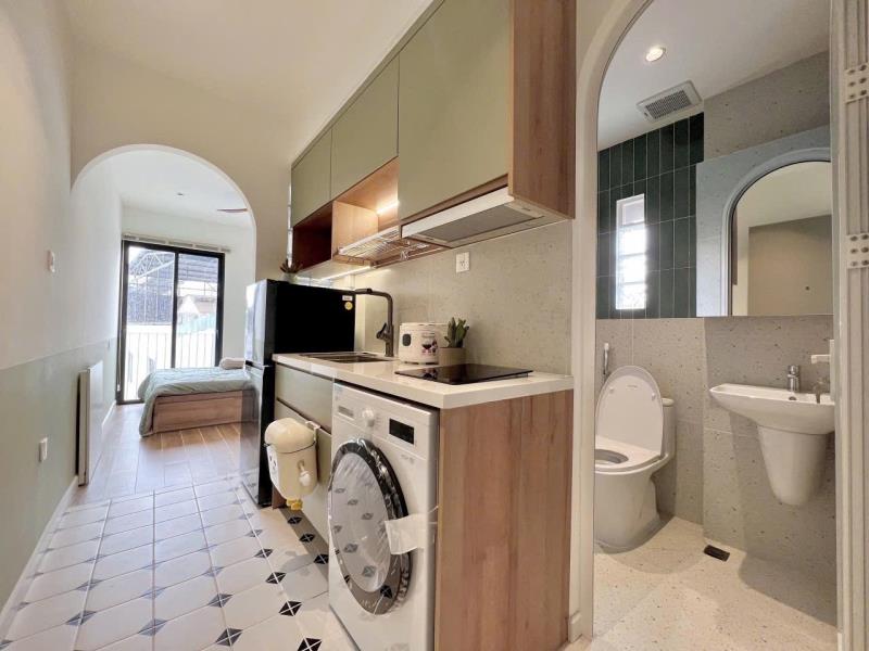 ✨ Cho thuê căn hộ - 35m² - có ban công – full nội thất – máy giặt riêng – gần chợ bà chiểu ✨