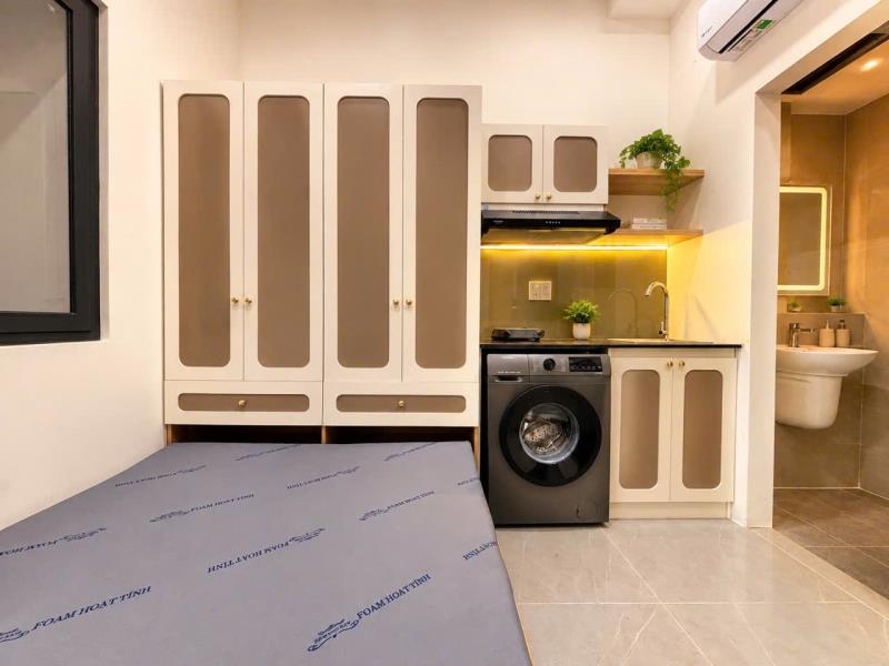 Căn hộ mini full nội thất, máy giặt riêng, cửa sổ trời gần landmark 81 – nguyễn xí, bình thạnh - Ảnh 4