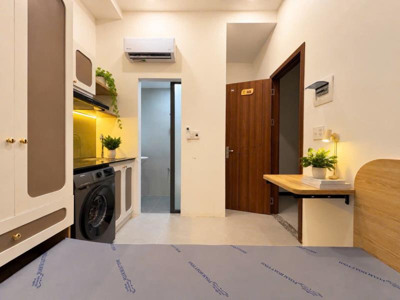 Căn hộ mini full nội thất, máy giặt riêng, cửa sổ trời gần landmark 81 – nguyễn xí, bình thạnh - Ảnh 3