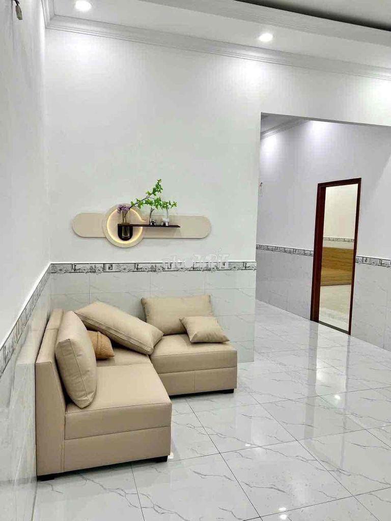 Nhà có nội thất 95m2 nở hậu 8m hẻm huỳnh tấn phát quận 7 - Ảnh 3
