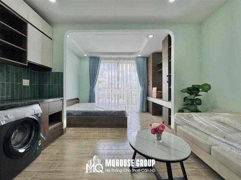 🌈Khai trương 1pn 35m2 ban công nhà mới💥full nội thất📍gần chợ bà chiểu