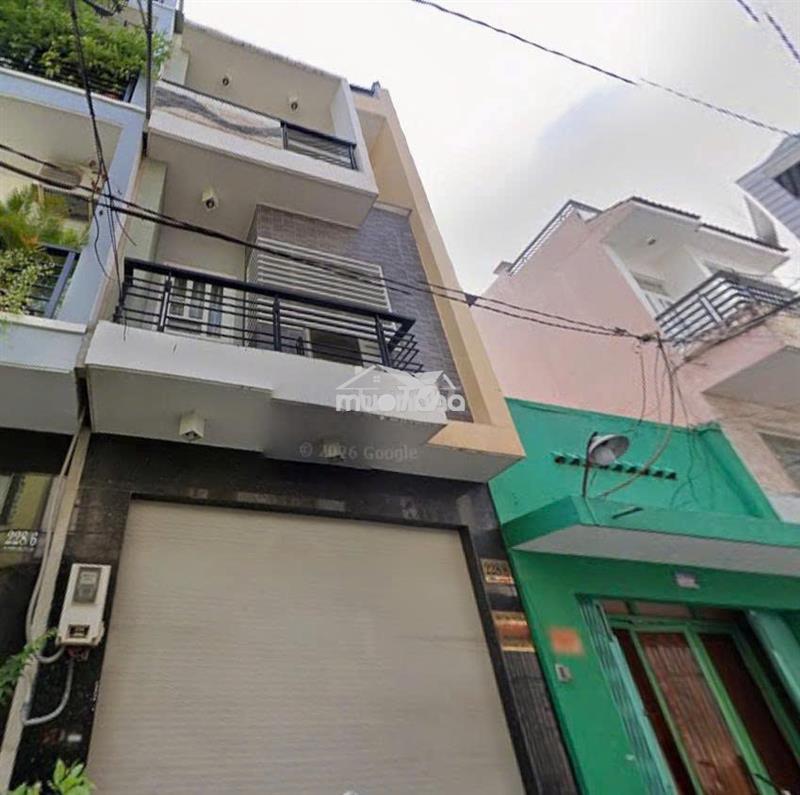 Cho thuê nhà nc 228/8 âu dương lân,quận 8.dt:4x15m (4 tầng)