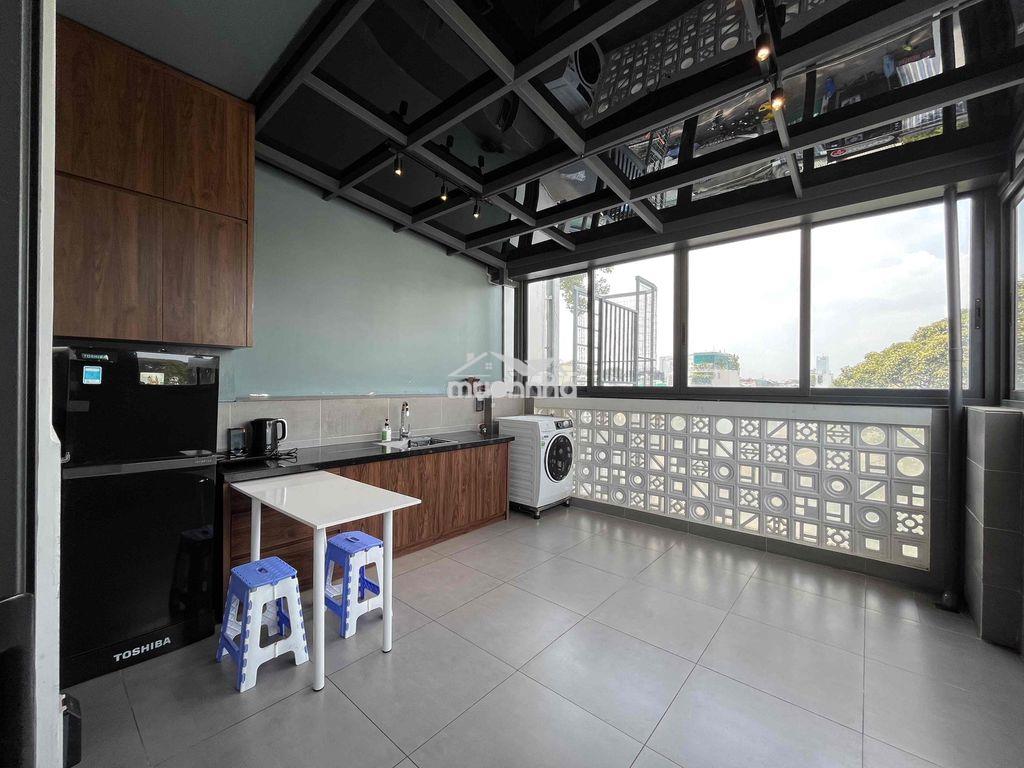 Căn hộ 1pn tách bếp 50m2 thang máy ngay mặt tiền hùng vương quận 5 - Ảnh 4