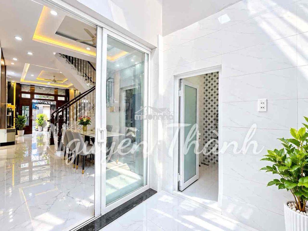 Nhà phố 3 tầng - hẻm 3,5m - huỳnh tấn phát- thị trấn nhà bè. - Ảnh 3