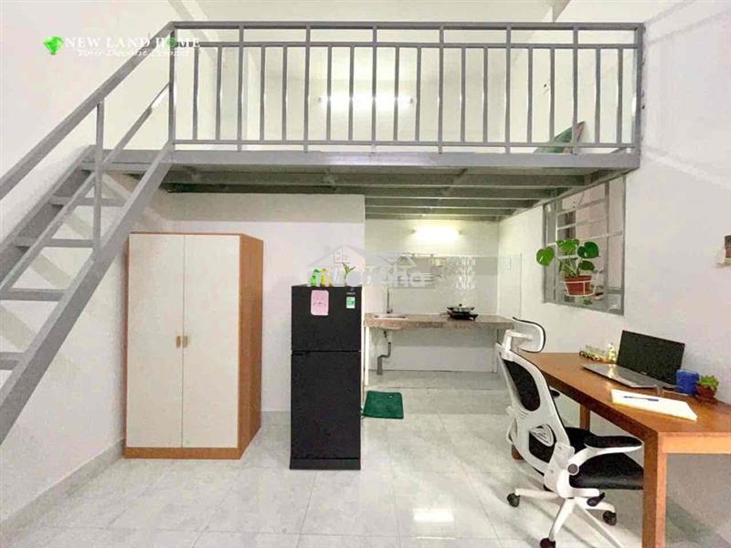 Phòng gác full nội thất giá rẻ đường huỳnh tấn phát