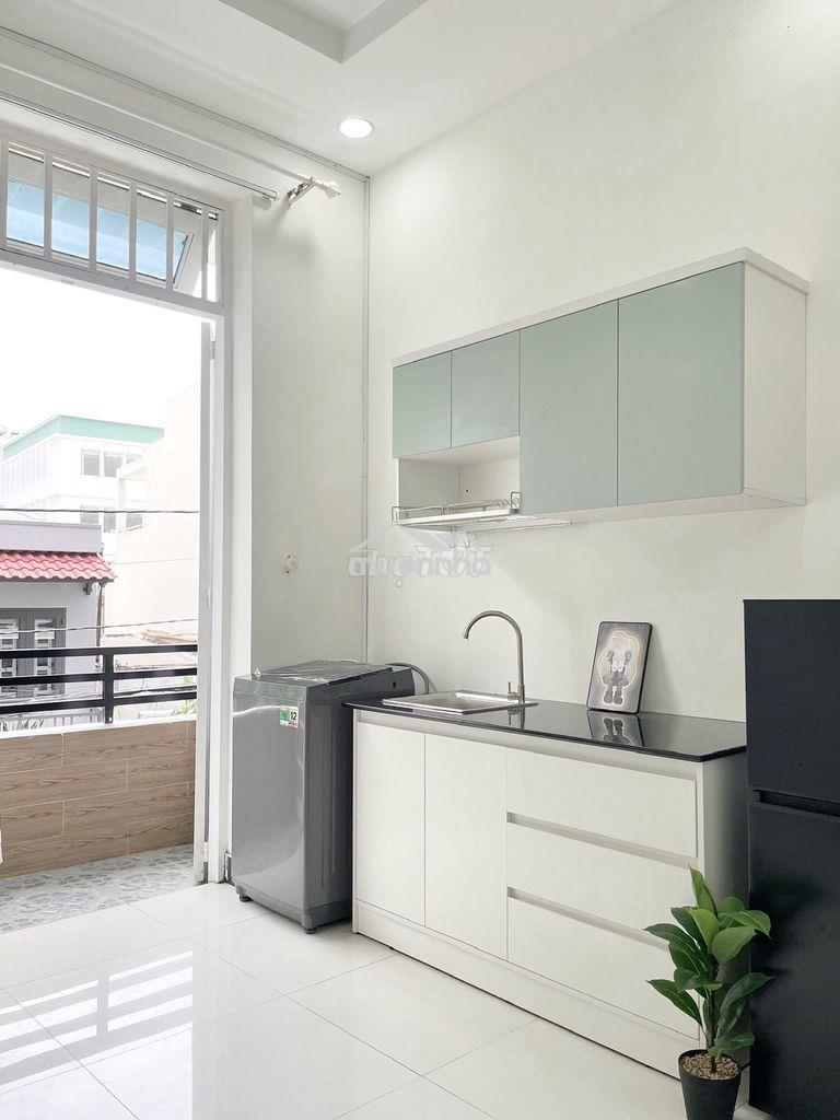 Phòng mới.full nội thất lạc long quân ngay ngã tư bảy hiền.ở liền - 2