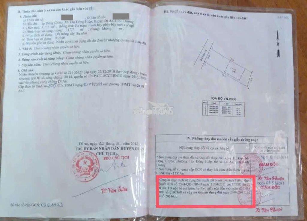 Nhà kho 318m ngang 10 gần ngã tư chiêu liêu dĩ an - 4