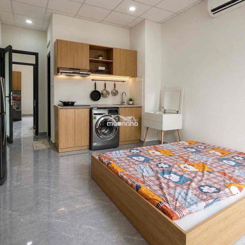 Studio ban công full nội thất cao cấp - máy giặt riêng siêu đẹp gần q5 - Ảnh 2
