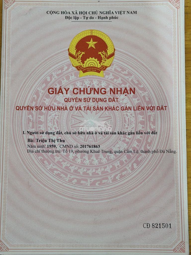 Bán nhà 2 mặt tiền khu dân cư an hoà chợ cẩm lệ - Ảnh 3