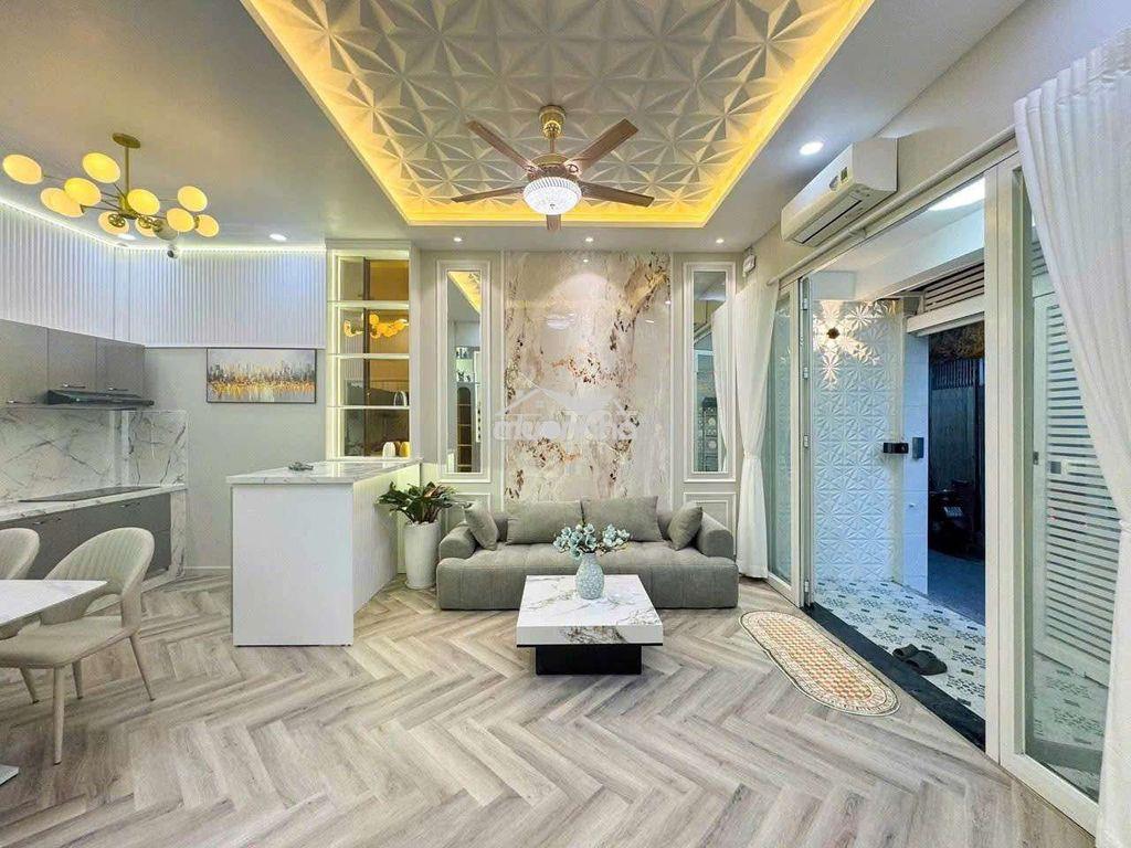 Nhà 1 trệt 1 lầu 3n 8x9m hẻm huỳnh tấn phát gần quận 4 - Ảnh 2