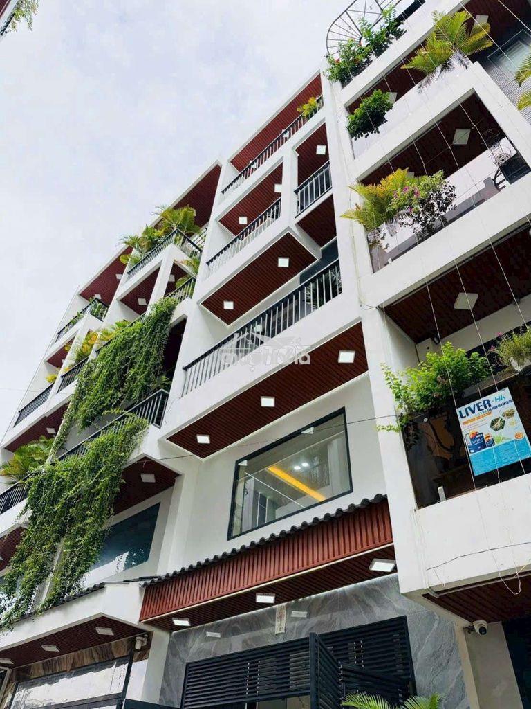 Nhà phố 4 tầng có thang máy hẻm 7m tân thới nhất 01. gần trường chinh - Ảnh 4