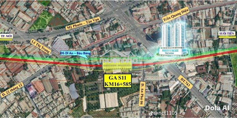 Bán căn hộ teccohom 62m2 ngay nhà ga metro an phú 