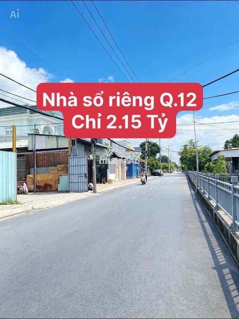 Chính chủ bán nhà cấp 4, giá như bán đất 1/tx33, quận 12