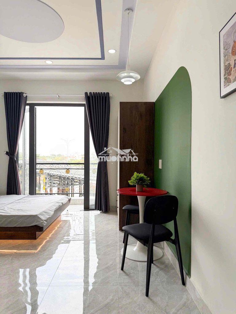 🌿 Studio ban công siêu thoáng — p.5 trần bá giao full đồ, cọc giữ t10! - Ảnh 3