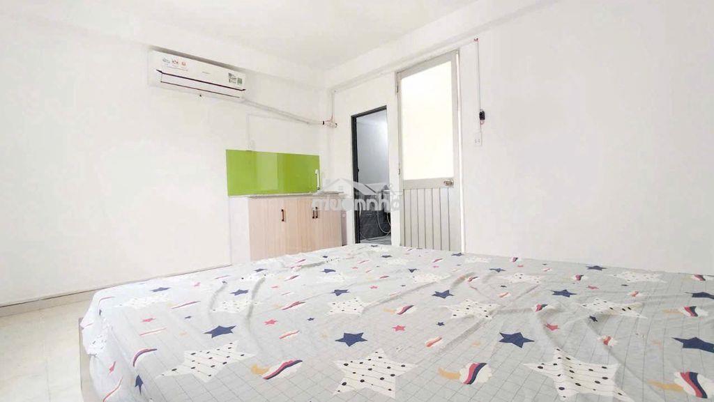 Studio cửa sổ trời máy lạnh giá rẻ gần cv làng hoa - Ảnh 3
