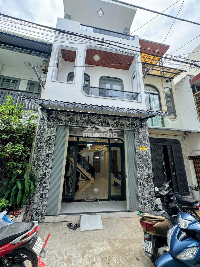 ⛩️ Nhà 3tầng bà ký, q6 ⛩️ dt: 4,25 nở hậu 4,5 m x 13m 👉 dt sàn 128m2 - Ảnh 4
