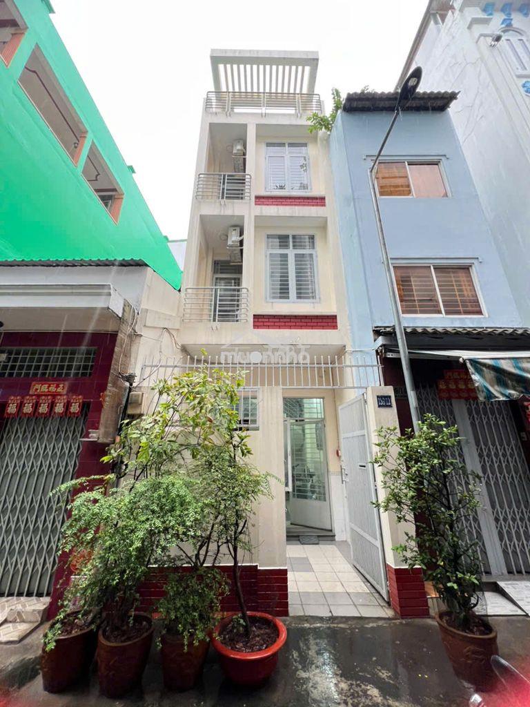 Cho thuê nhà mới đẹp. hẻm 4m đường an bình. 4 phòng ngủ. giá 19 triệu