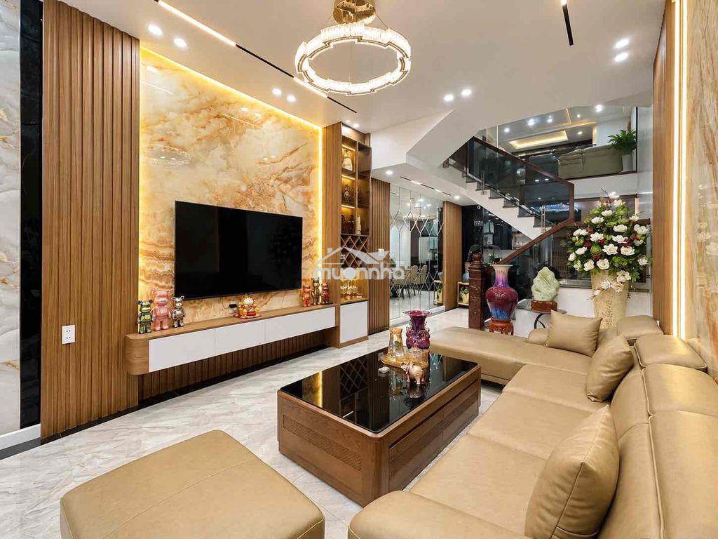 (Bình tân) nhà sát lê văn quới - 4 tầng -44m2- 3pn chỉ 4 tỉ 4 - 2