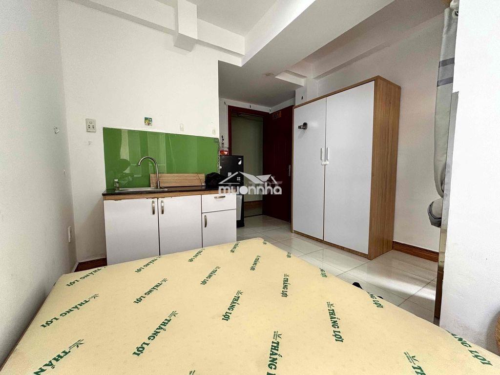 Cho thuê căn hộ studio ban công q4 gần đh luật, đh nguyễn tất thành - Ảnh 4