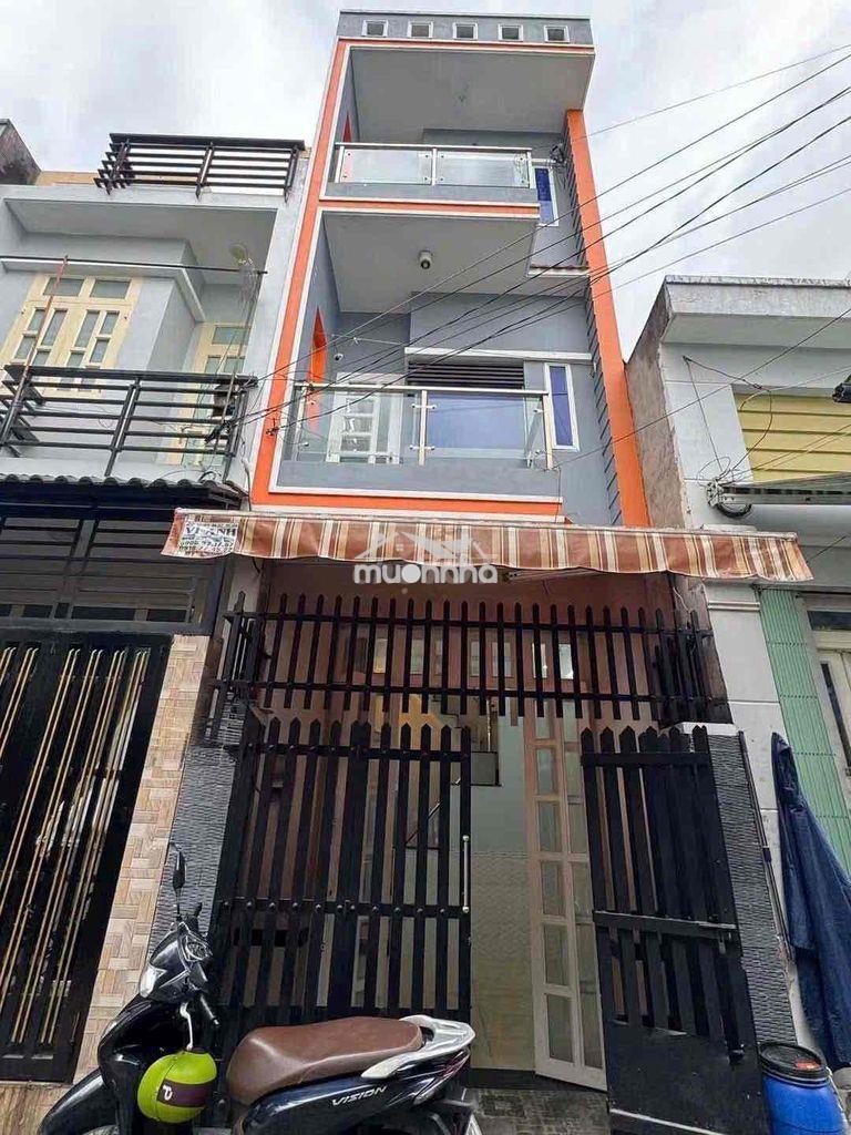 Nhà 3,2x11m 2lầu (4pn 3wc) hẻm 4m thông. lê văn quới. bình tân