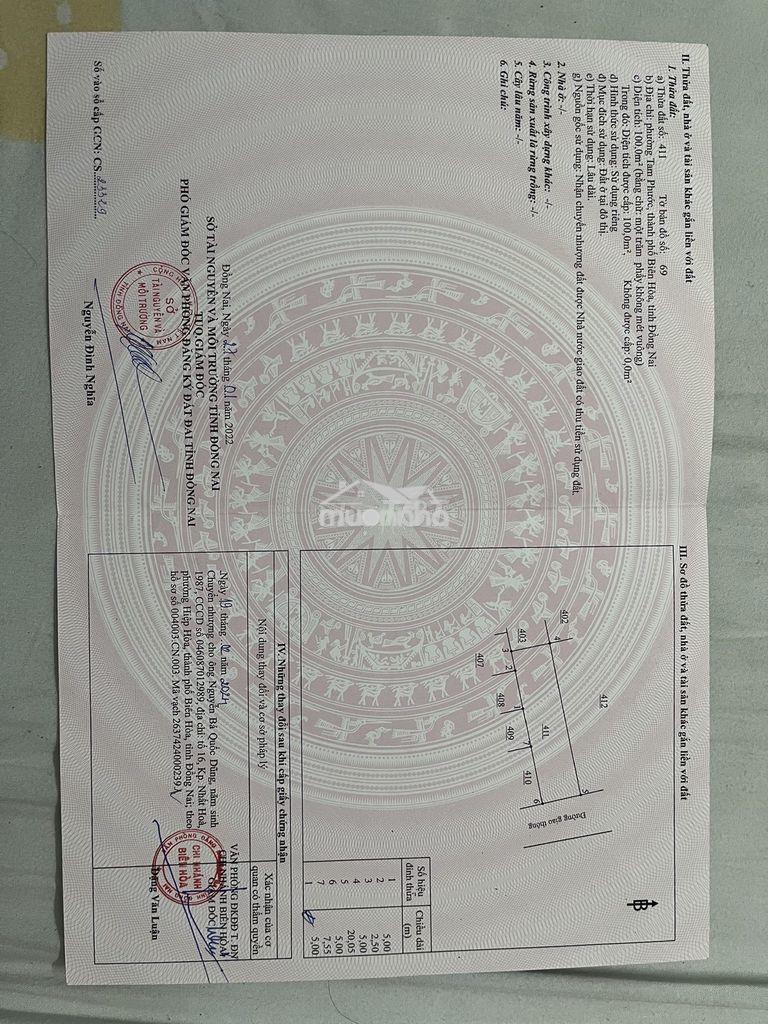 Bán đất 100m² ngang 5m tại kdc tín nghĩa - 4