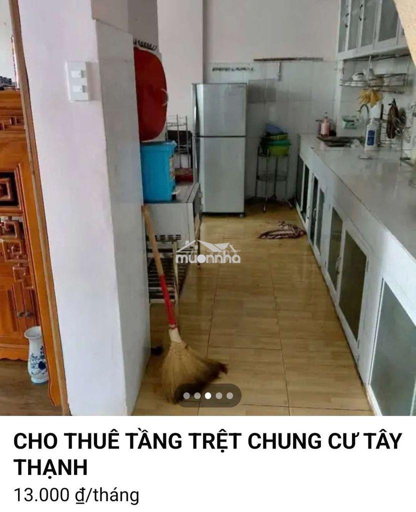 Cho thuê chung cư tầng trệt chung cư tây thạnh 110m2 sử dụng 3pn - Ảnh 2