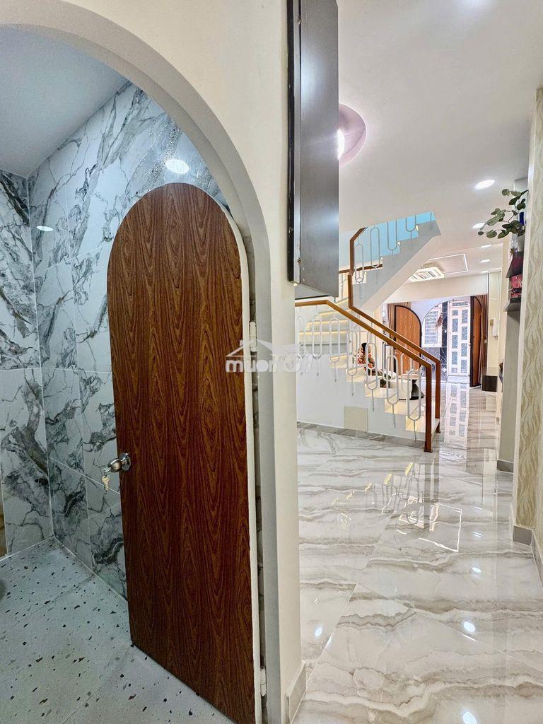 Nhà phạm thế hiển, 4x12 dt 36m2, 4 tầng 3 phòng ngủ 5 tỷ nhận nhà - Ảnh 4