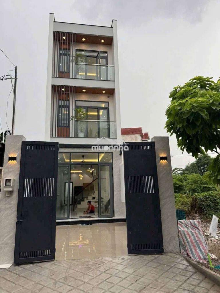 Nhà mới 3 tầng – hẻm 8m thông – giá chỉ 6,8 tỷ tl