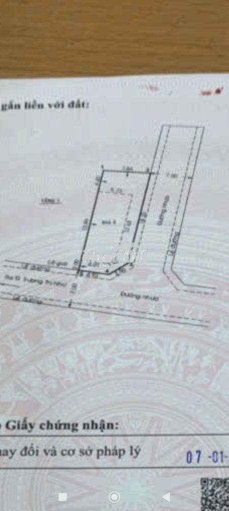 Bán nhà mới 8*20m. căn góc 2mt lê thị kim. xuân t sơn. hocmon