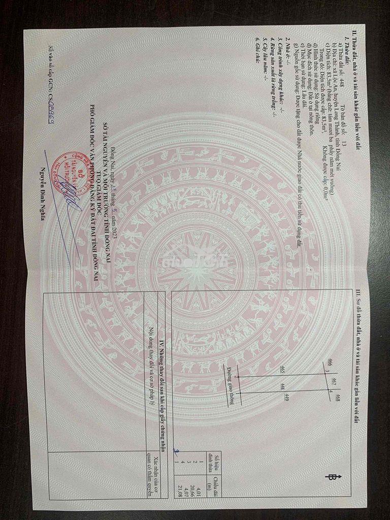 Bán đất đối diện d2d - 2