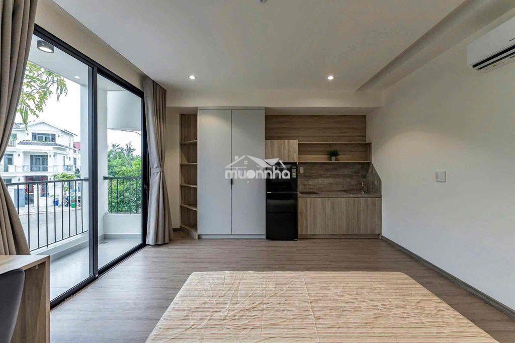 Căn hộ studio bancol full nội thất siêu rộng ngay trần quốc thảo q3 - Ảnh 3