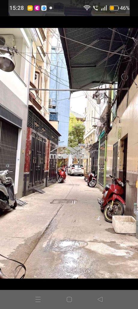 Nhà cho thuê hẽm xe hơi đường đông hồ p8 quận tân bình - 4