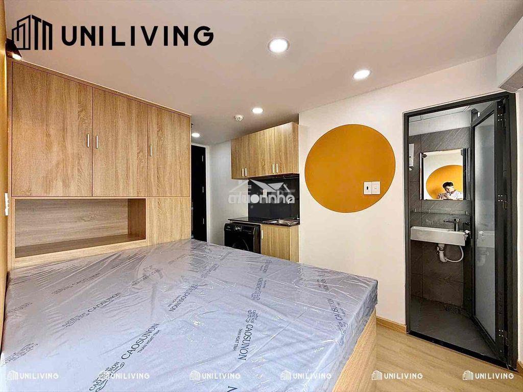 Studio cửa sổ thoáng full nội thất, máy giặt riêng cạnh đh văn lang - Ảnh 2