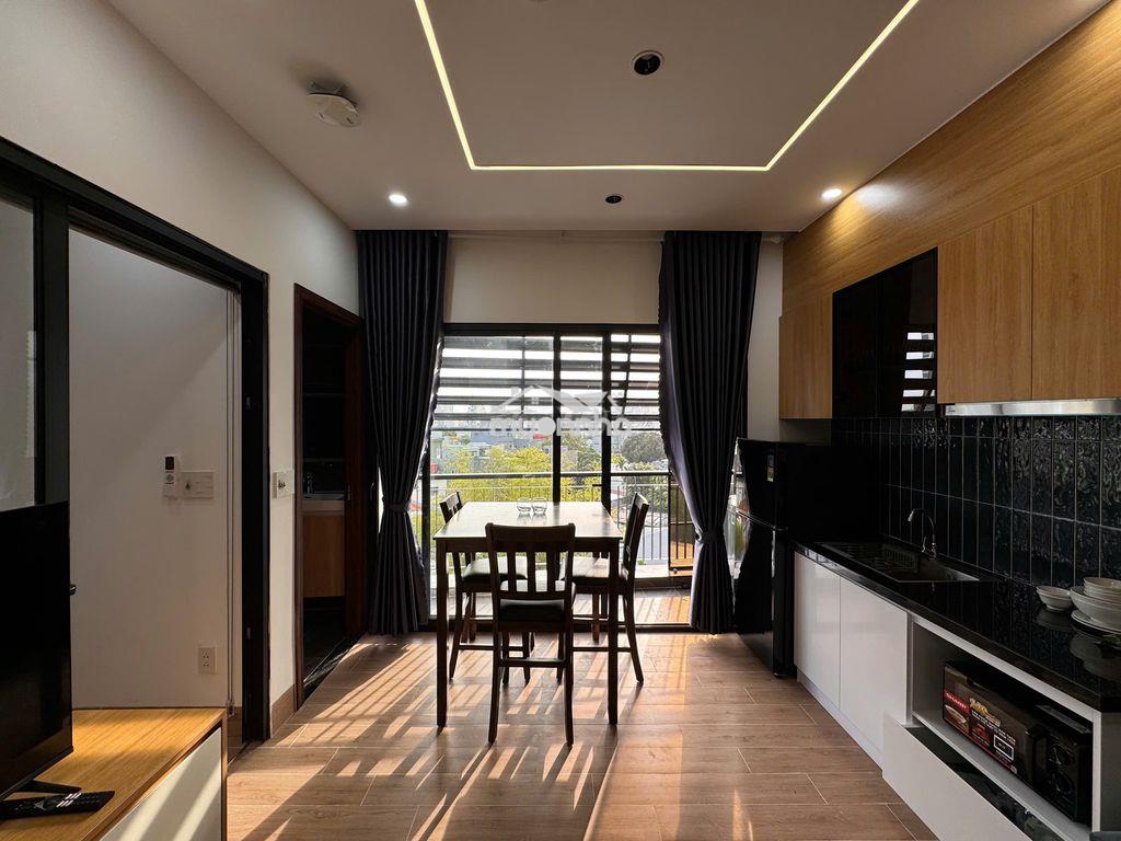 Cho thuê căn hộ 1pn, có ban công, mới xây, gần ngay vincom - 2