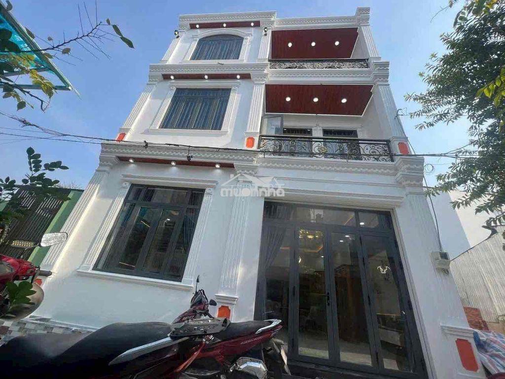 Cho thuê nhà đẹp giá rẻ ht 45 q12 full nội thất 2lầu 243m 4pn 15tr tl - Ảnh 2