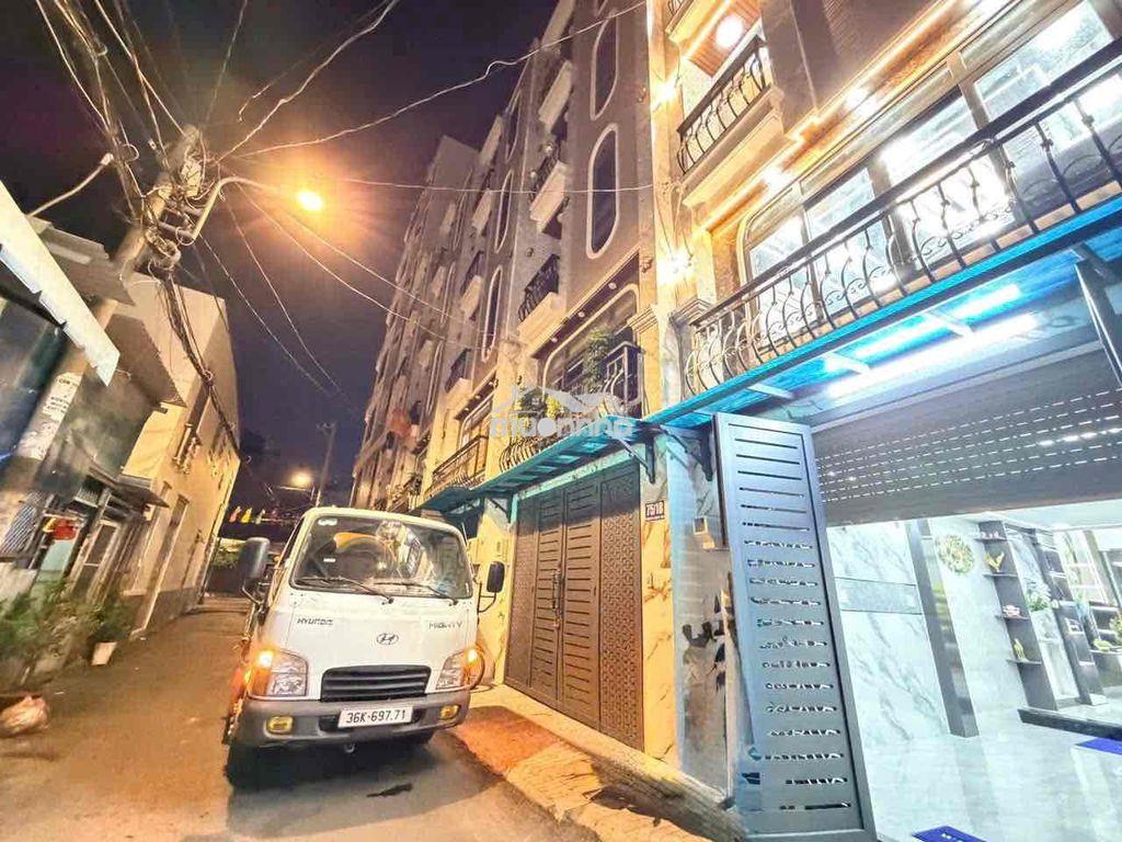 🏦 Nhà mới đẹp nc có thang máy núp hẻm 1/ nguyễn tư giản p12 - Ảnh 2