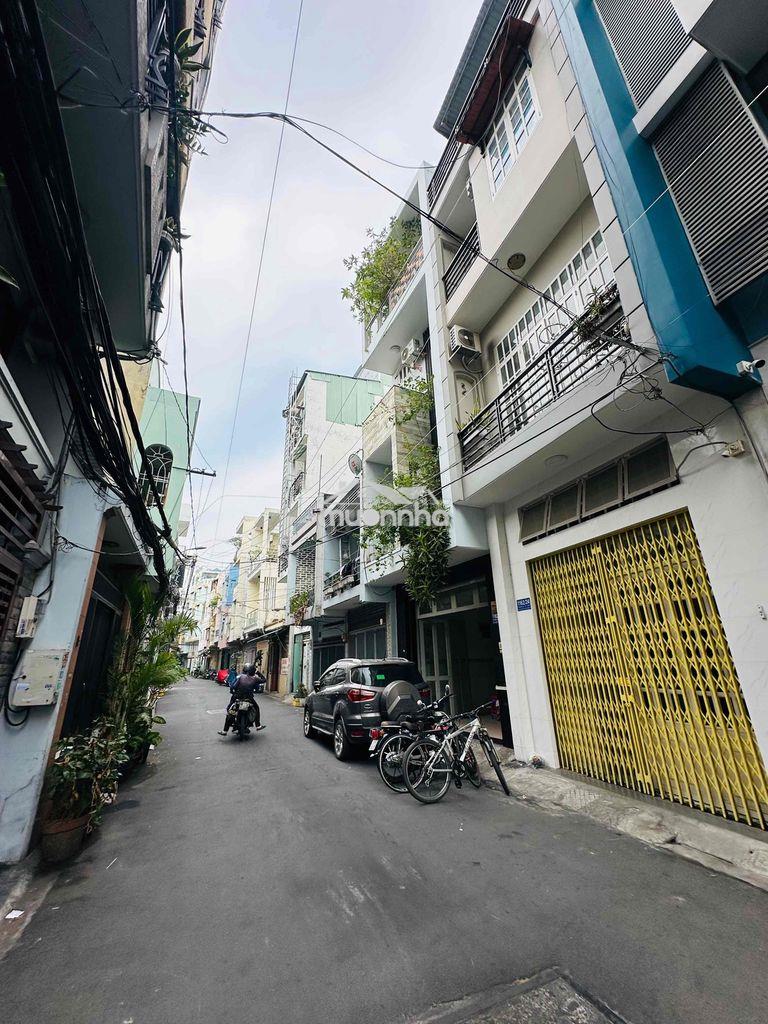 Hai mặt tiền hẻm nhựa đoàn thị điểm 8 x 8m 4 lầu 12 phòng